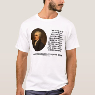 Camiseta Moderate republicano do governo de Alexander