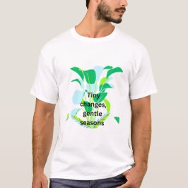Camiseta Modern Botanical Leaf 