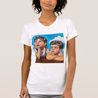 Camiseta Modern Cherub Painting - Rembrandt Inspired Art