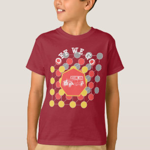 Camiseta Modern Chic Vamos Rapazes T-Shirt