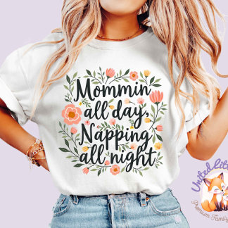 Camiseta Modern Cute Floral Mother's Day, Cute Botanical
