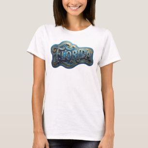 Camiseta Modern Gold FLORIDA