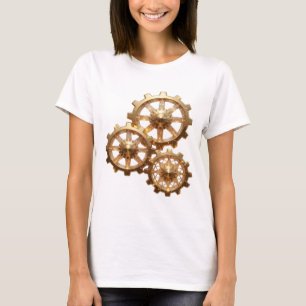 Camiseta Modern Gold GEARS OF WEALTH