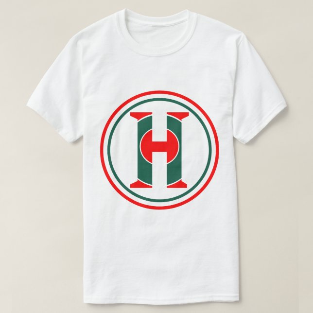 Camiseta Modern H Letter Logo (Frente do Design)