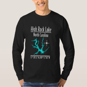 Camiseta Modern High Rock Lake - Carolina do Norte