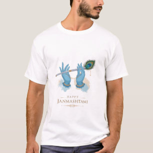 Camiseta Modern Krishna Impressão T-Shirts - Mistura de Tra