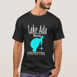 Camiseta Modern Lake Ada - Minnesota