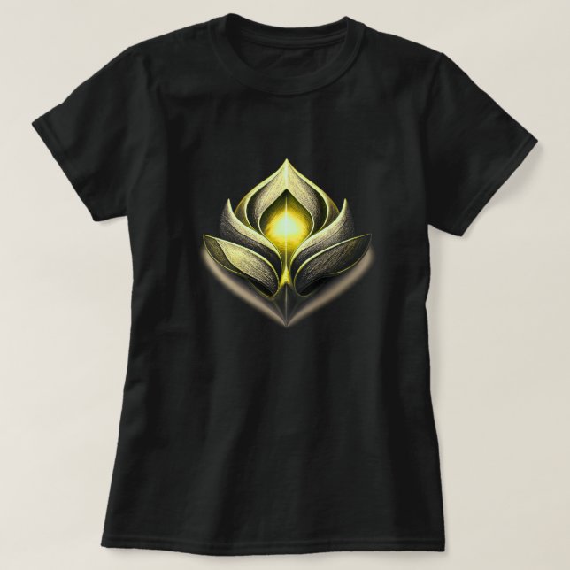 Camiseta Modern Luxury Emblem Graphic  | Clean Abstract (Frente do Design)