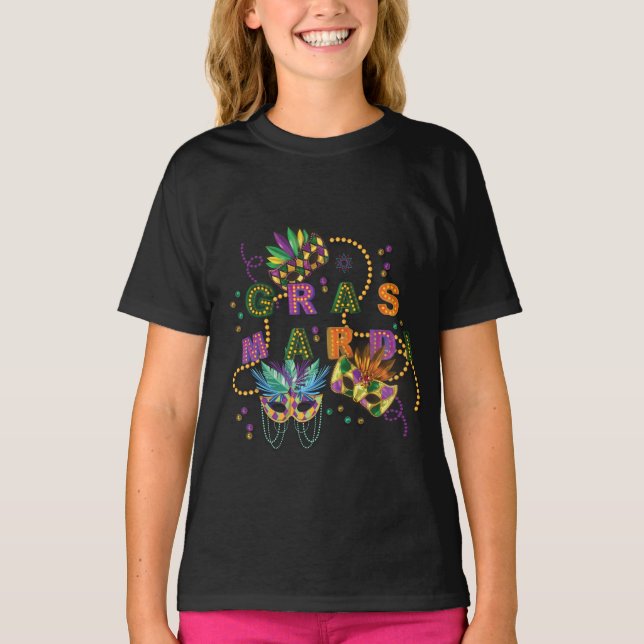 Camiseta Modern Mardi Gras (Frente)