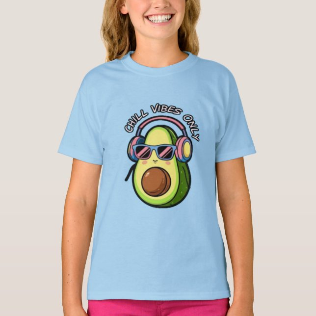 Camiseta Modern Minimalist Typography Chill Vibes Only (Frente)