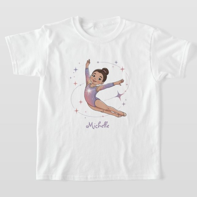Camiseta Modern Trendy Professional Name Gymnastics         (Postura )