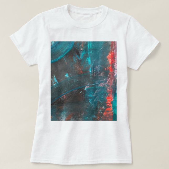 Camiseta Moderna Abstrata (Frente do Design)