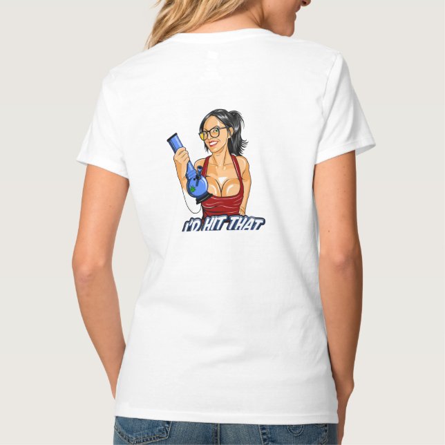 Camiseta moderna com estilo novo (Verso)