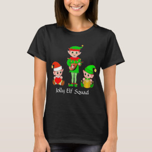 Camiseta Moderna da Equipe Alegre do Natal