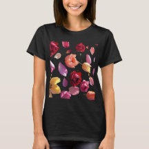 Moderna Elegância Floral em Pétalas para Moda Botâ