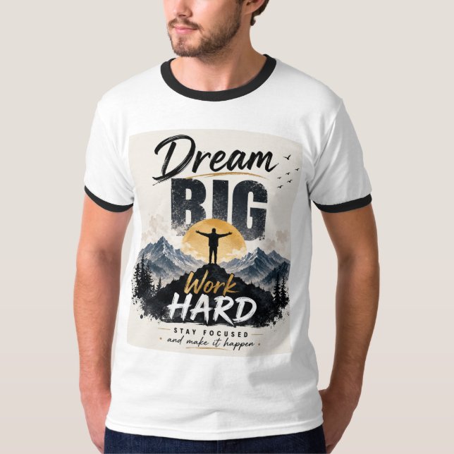 Camiseta Moderna Elegante Confortável (Frente)
