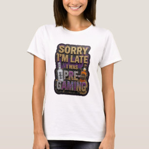 Camiseta Moderna Gold PRE GAMING Statement