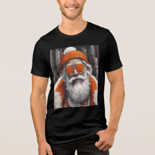 Camiseta moderna Legal do Papai Noel Hoodie