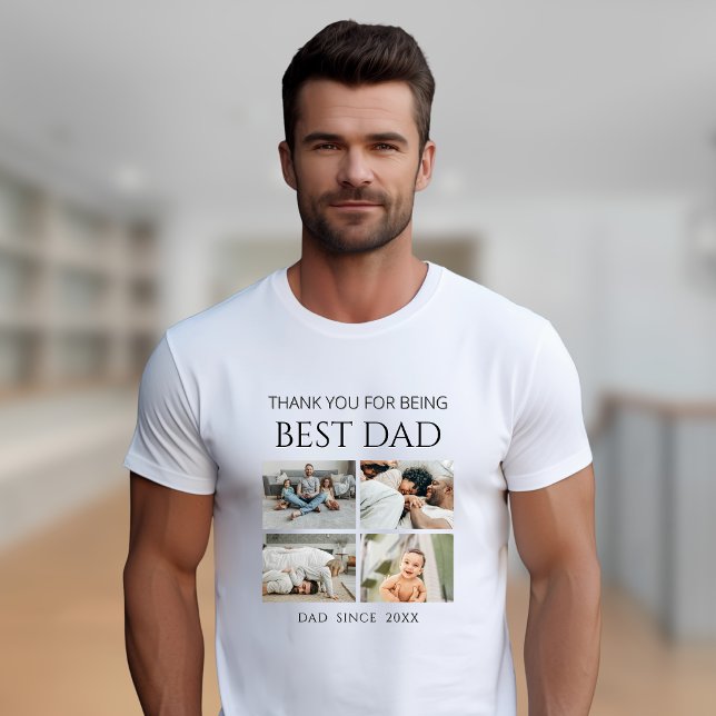 Camiseta Moderna Personalizada com Colagem de Foto (Criador carregado)