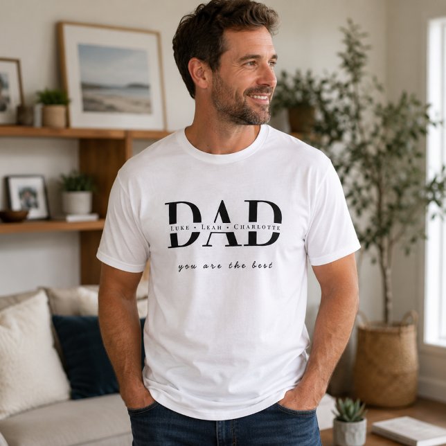 Camiseta Moderna Personalizada de PAI (Criador carregado)