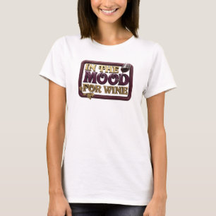 Camiseta Moderna Rosa COM SAUDADE DE VINHO