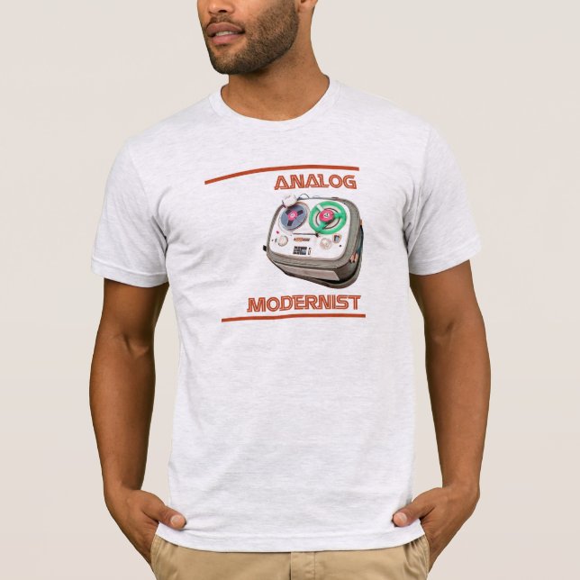 Camiseta Modernista analógico (Frente)