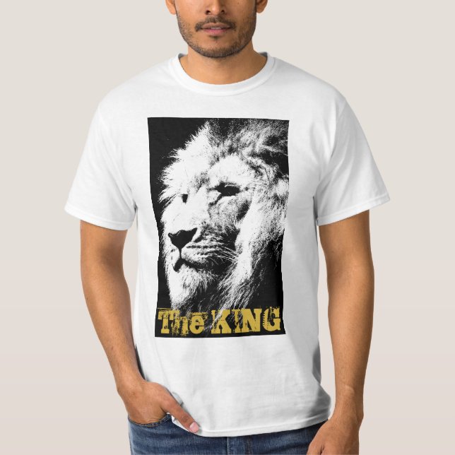 Camiseta Moderno de Modelo de Rosto de Menores (Frente)