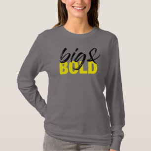 Camiseta Moderno design gráfico vibrante e arrojado de Gran