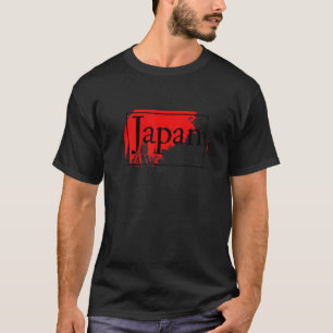Camiseta Moderno Design Japonês Kanji