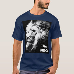 Camiseta Moderno Elegante O Rei Pop de Arte Cabeça de Homen