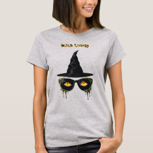 Camiseta Moderno- Laranja- Bruxa Olhar
