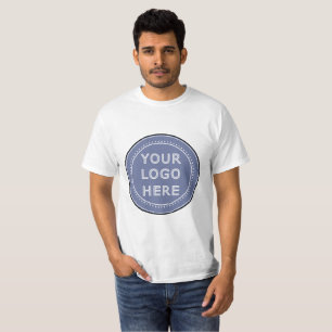 Camiseta moderno, minimalista e elegante personalizado