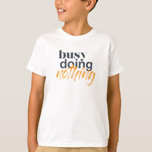 Camiseta Moderno, moderno, design urbano de Busy Fazendo Na