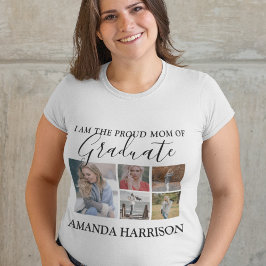 Camiseta Moderno Personalizado | 5 Fotos | Graduação