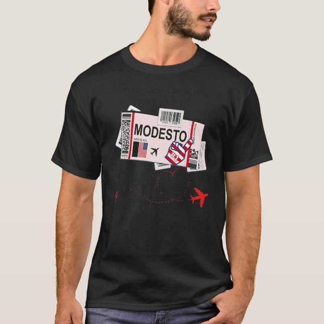 Camiseta Modesto Modesto Embarque (Frente)