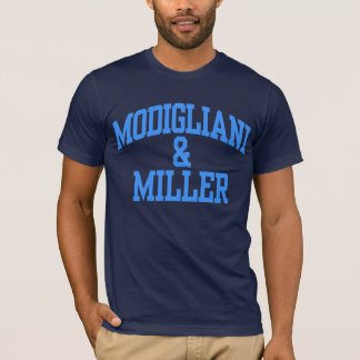 Camiseta Modigliani & Miller - finanças empresariais