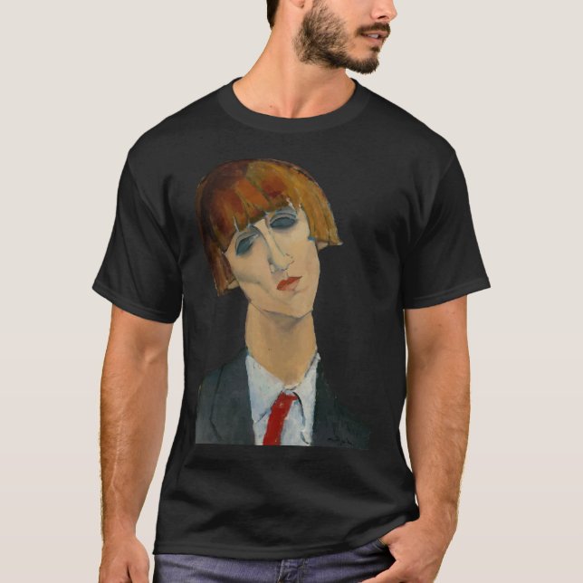 Camiseta Modigliani Portrait de Femme Peinture (Frente)