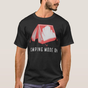 Camiseta Modo Acampamento Ativado garota
