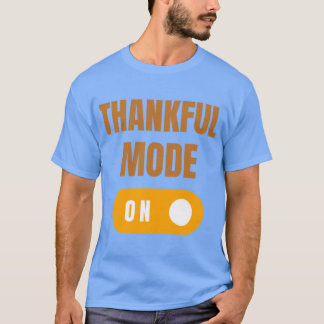 Camiseta Modo Agradecido Ativado