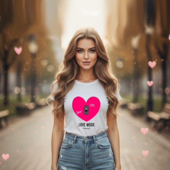 Camiseta MODO AMOR (sempre) (Criador carregado)