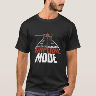 Camiseta Modo Avião Aviador Aeronave Aviator Piloto