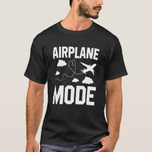 Camiseta Modo Avião Piloto Avião Avião Aviação  15