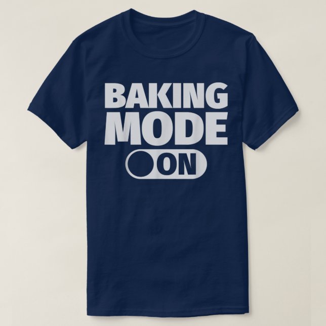 Camiseta Modo Baking em 547 (Frente do Design)