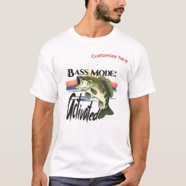 Camiseta Modo Bass: Ativado