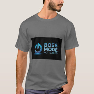 Camiseta Modo Boss Ativado Design: Ligue seu estilo