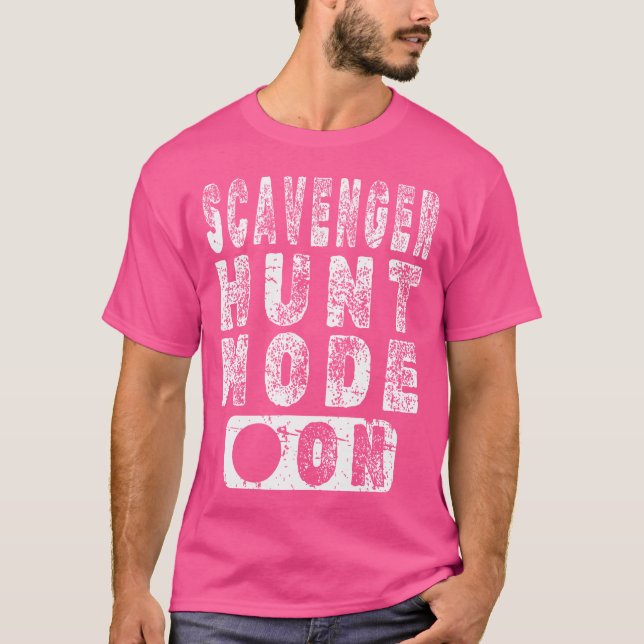 Camiseta Modo Caça-Tesouro Ativado (Frente)