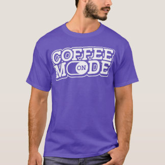Camiseta Modo Café Na Cafeína Lover Beans Espresso Caf C