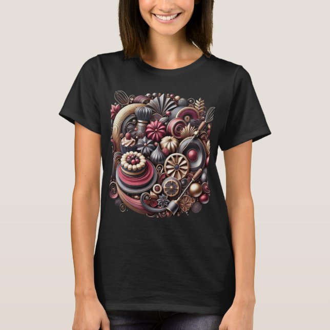 Camiseta Modo Cake Boss Ativado - Confeiteiro (Frente)