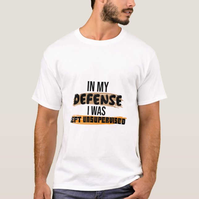 Camiseta Modo Caos Não Supervisionado (Frente)