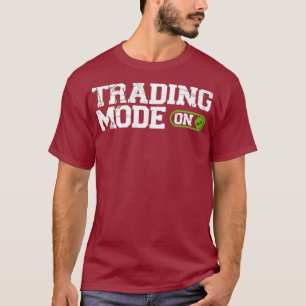 Camiseta Modo Comercial No Dia De Investimento Do Mercado D